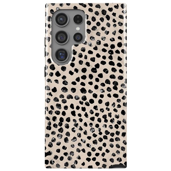Coque för Samsung Galaxy S24 Ultra Elegant Mönster Almond Latte Burga Beige Beige
