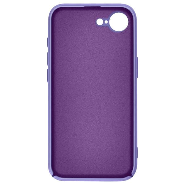 Coque för iPhone 16e Soft-Touch i Silikon Serie Fast Cover Lila Lila