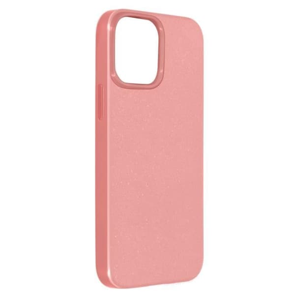 Coque iPhone 13 Pro Max - Mercury - Silikonegél - Glitrende Effekt - Stødsikker - Behageligt Greb Rosa