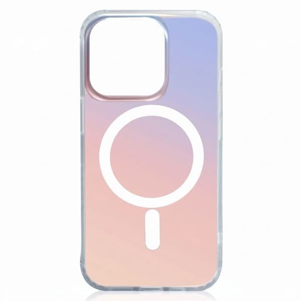Stødabsorberende cover til iPhone 14 Pro Max med MagSafe-ring 3mk Multifarvet Svart