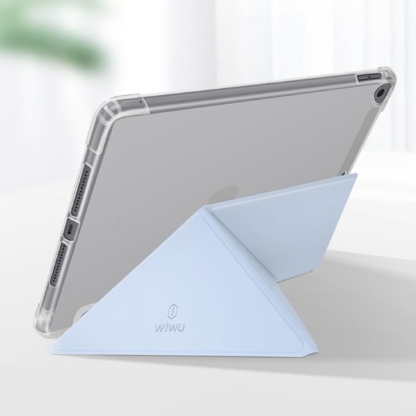Étui til iPad 10.2' til 10.5' med støttefunktion og automatisk vækning wiwu Lys Blå Blå