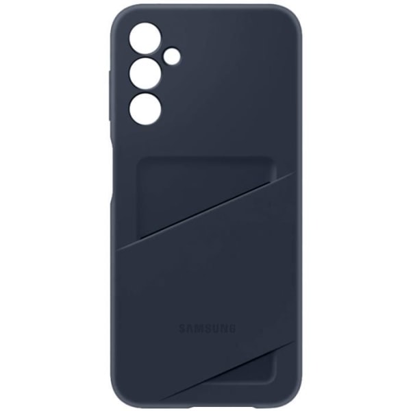 Originalt etui til Samsung Galaxy A25 Silikone med Samsung kortholder Night Blue Blå