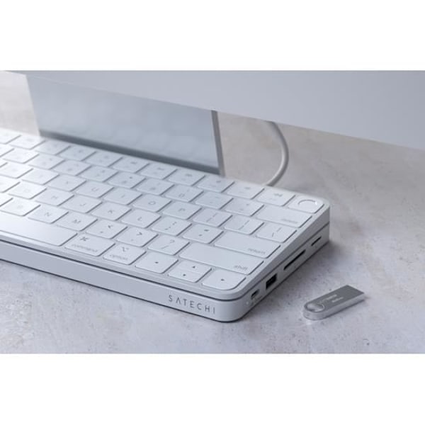 Satechi Dock Slim USB-C iMac 24 Silverille