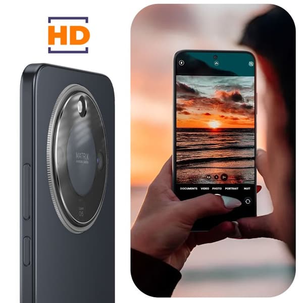 Kamerabeskyttelse til Honor Magic 8 Lite Ultra-Robust iMak Transparent