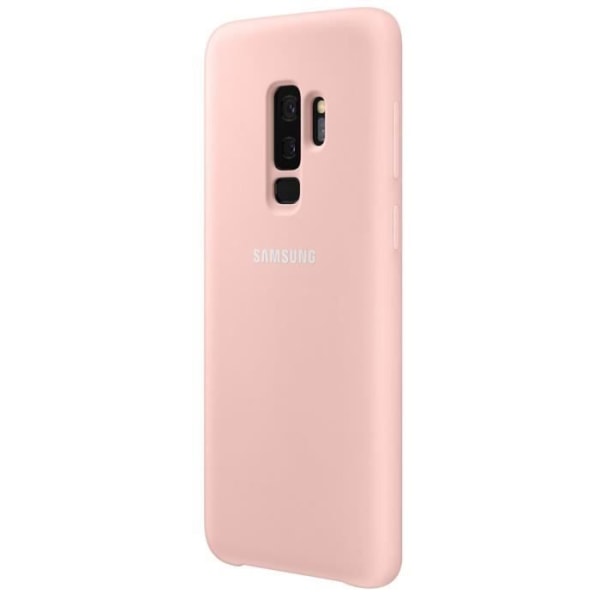 Samsung Coque silikone S9 + Rose Rosa