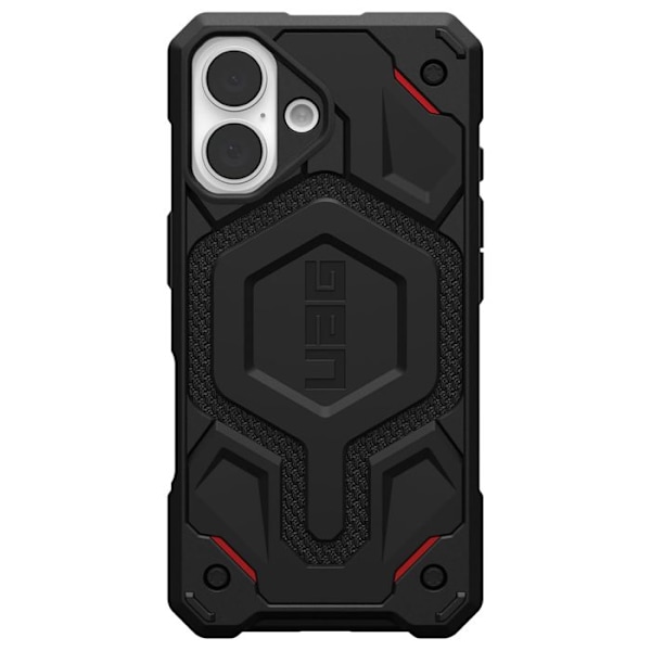 Coque til iPhone 16 - UAG Monarch Pro - Kevlar Sort