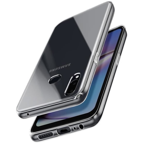 Coque för Samsung Galaxy A10s Silikon Mjuk Tunn Lätt Transparent Transparent
