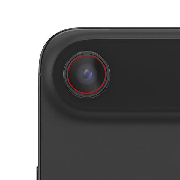 Erstatningslinse til Bagkamera iPhone Air Sort / Transparent Svart / Klar