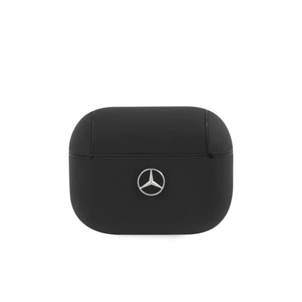 Taske til Airpods Pro i Mercedes Benz Anti-Shock læder sort Svart