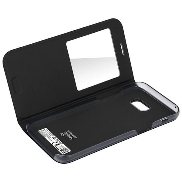 Samsung S View Stående Cover A5 2017 - Sort Sort