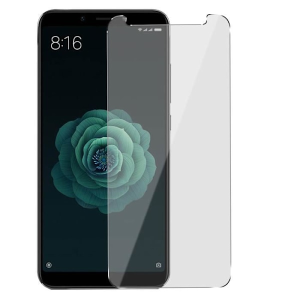 Skyddsfilm - AVIZAR - Xiaomi Mi A2 - Härdat glas - Ultratunt - Anti-repa 9H transparent