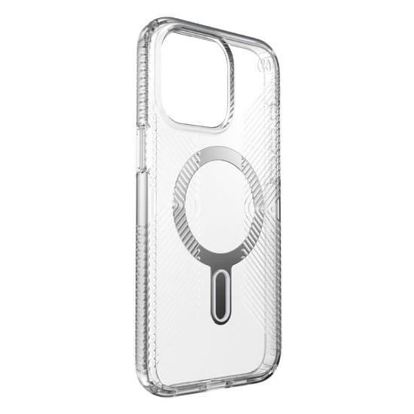 Speck Predisio2 Grip Perfect-Clear Click-Lock-fodral för iPhone 15 Pro Max Clear