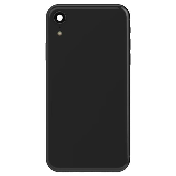 Komplet chassis til iPhone XR - AVIZAR - Sort - Centralramme og bagrude Svart