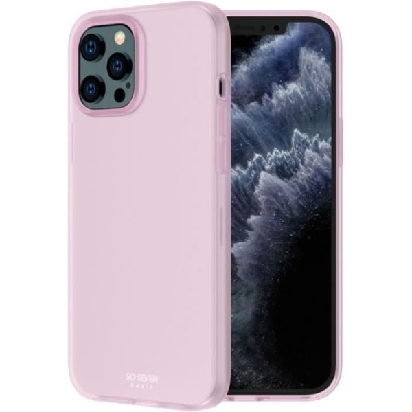 SO SEVEN Sunrise Powder pink etui til Apple iPhone 12 / 12 Pro