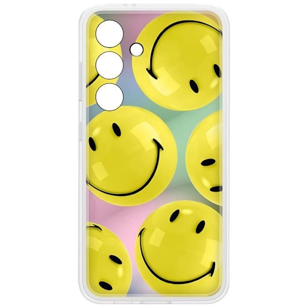 Coque Flipsuit för Samsung S24 Plus Anpassningsbar Gul Leende Samsung Gult Gul