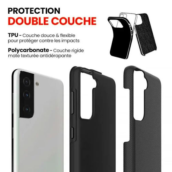 Galaxy S22 Plus | EIGER North Shockproof Fodral - Halkfri beläggning | Anti-fall upp till 4M
