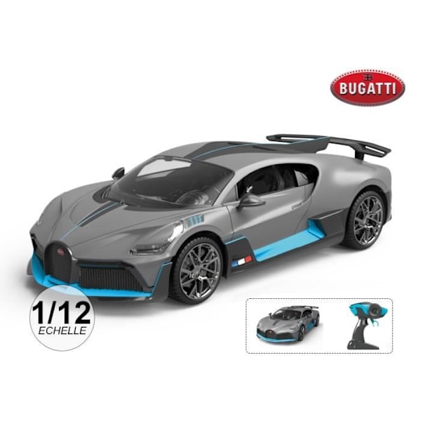 Fjärrstyrd bil 1/12 2.4GHz - Bugatti Divo TechKidz modell Grå Grå