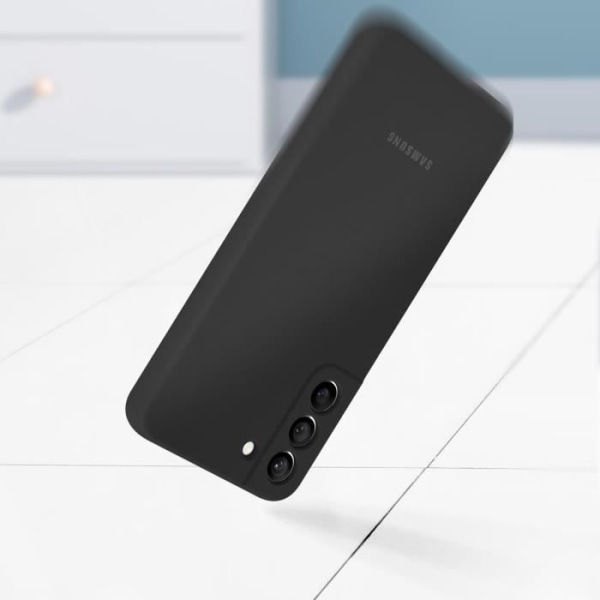 Coque - Samsung - Galaxy S22 Plus - Mjuk Silikon - Hållbart Skydd - Soft Touch Svart