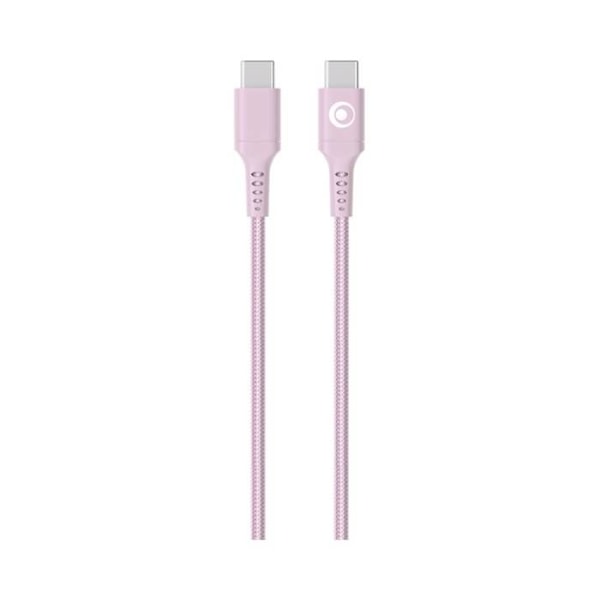 USB-C Opladerkabel - BigBen - 1.2m - 3A - Power Delivery 60W - Rosa