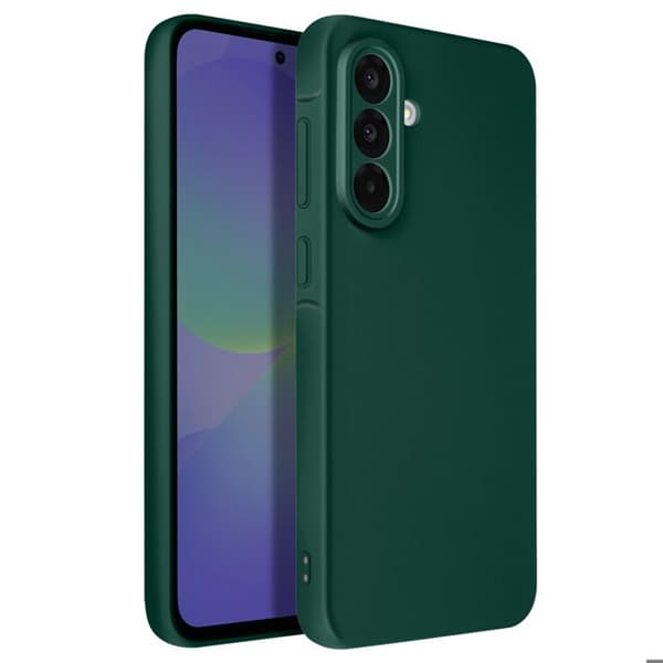 Coque Soft-Touch til Galaxy A37 i Semi-hård Antiskrid Silikone Grøn Grön