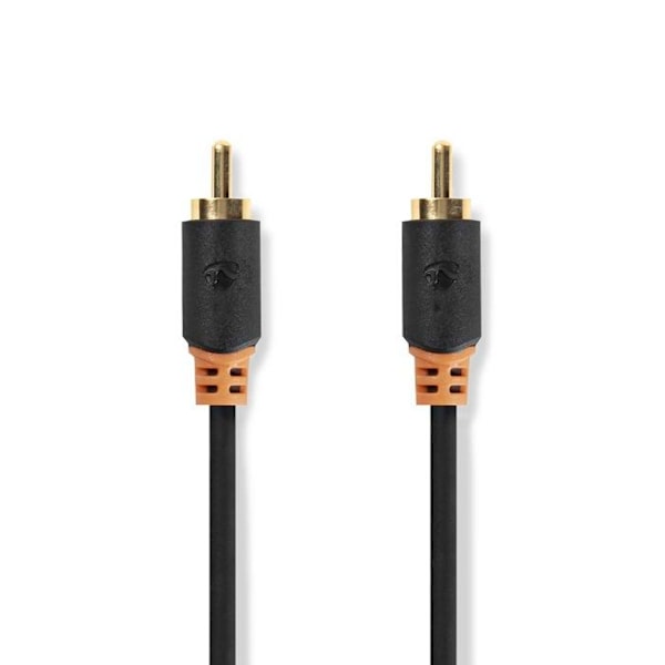 Digitaalinen ääni kaapeli | RCA uros - RCA uros | 2,0 m | Antrasiitti ALPEXE-750