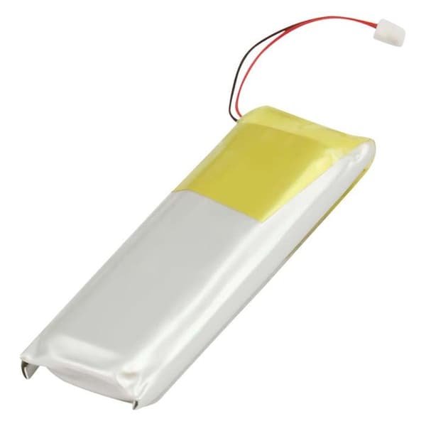 Batteri - AVIZAR - 10U - Li-Polymer 3,7V - 250mAh - Sort Svart