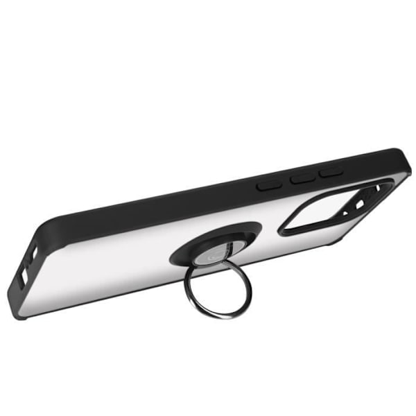 Fodral till Xiaomi Redmi Note 13 4G - AVIZAR - Metal Ring Video Support - Svart Svart