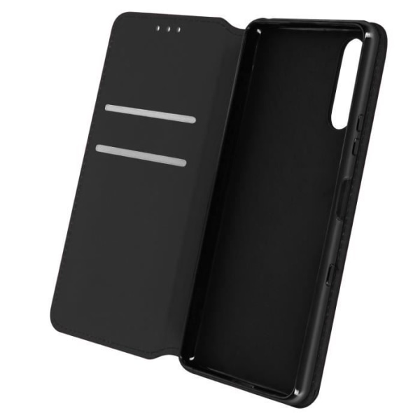 Sony Xperia 10 III Wallet Flip Case Video Support Funktion Svart Svart