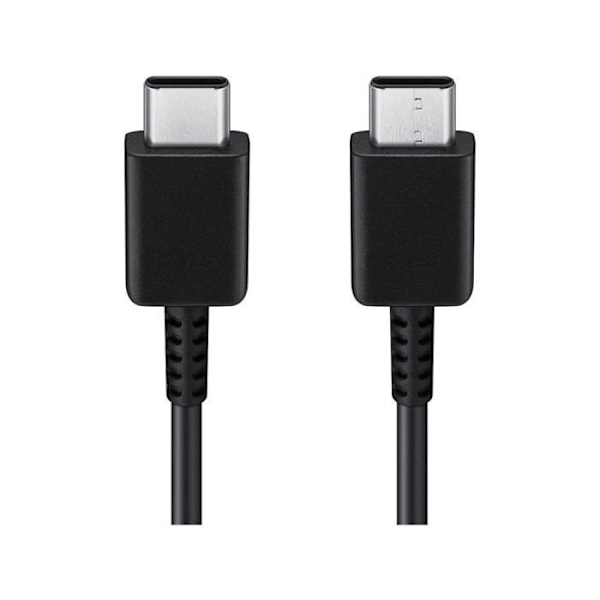USB-C til USB-C-kabel 3A 25W opladning og synkronisering 1,2 m Samsung Sort Svart