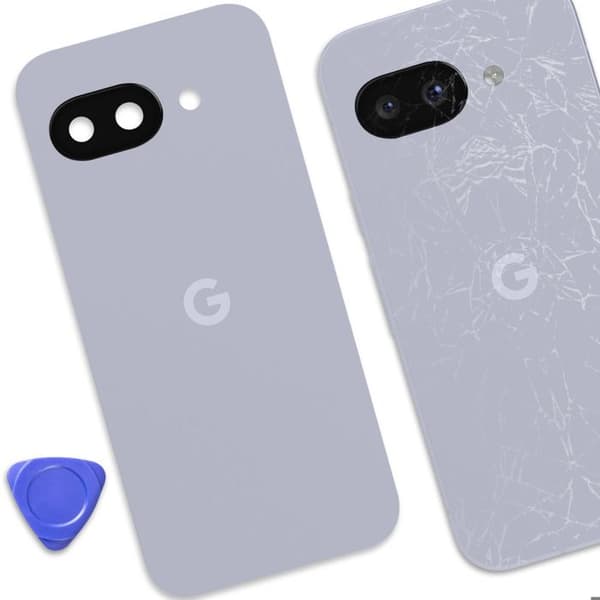 Bagcover til Google Pixel 9a Original Service Pack Google Lavendel