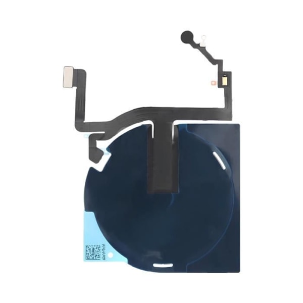 Nappe Antenne Qi med Nappe Flex Flash til iPhone 15 Sort Svart