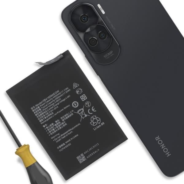 Internt batteri - AVIZAR - BAT-COMP-H90L - 4500 mAh - Lithium Ion - 3,85 V - Sort Svart