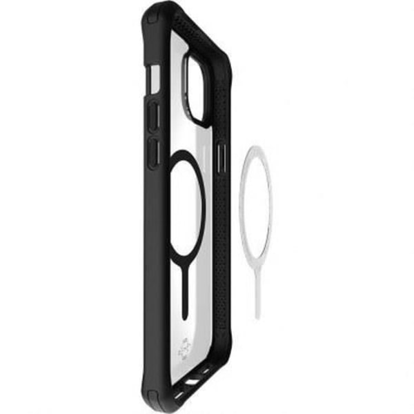 Coque vahvistettu - Itskins - iPhone 15 - Musta läpinäkyvä - MagSafe - 3m pudotuskestävä Svart
