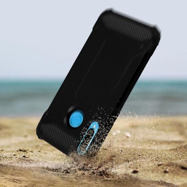 Coque - AVIZAR - Huawei P30 Lite - Hybridskydd - Stötsäker upp till 1,8m - Svart Svart