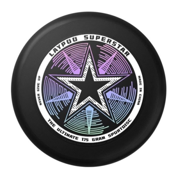 Aerodynamisk frisbee "Ultimate" 175g sort