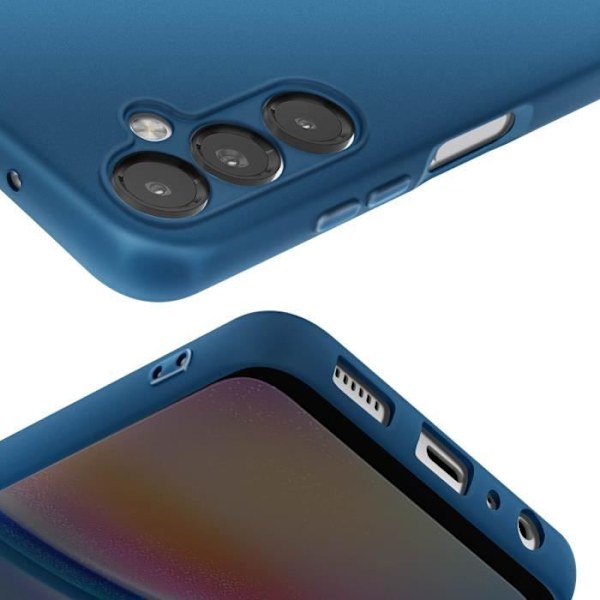 Fodral till Samsung A05s Silikon Matt Finish Soft Touch Myway Blue Blå