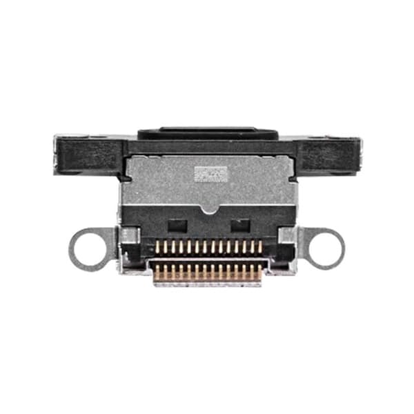 Laddningsanslutning för iPhone 15 / 15 Plus USB-C 28 Stift Svart Svart
