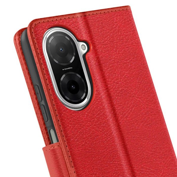 Etui til Xiaomi Redmi A5 Klap Wallet og Video Støtte Rød Röd
