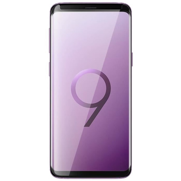 Suojakalvo - AVIZAR - Galaxy S9 Plus - Karkaistu lasi - Iskunkestävä - Naarmuuntumaton Svart