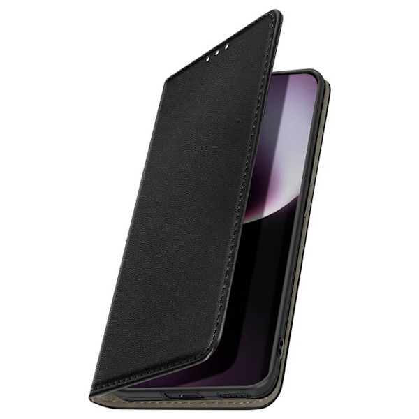 Etui til Honor Magic 7 Lite Magnetisk Brieftaske Støtte Sort Svart