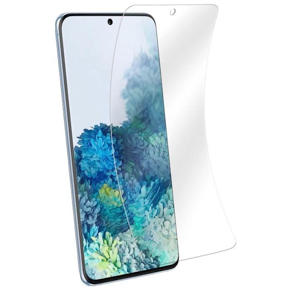 Skyddfilm - AVIZAR - Samsung Galaxy S20 - Ultraflexibelt plast - Repeller - Kurerade kanter