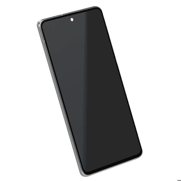 Komplett enhet för Samsung A51 5G LCD + pekskärm + Samsung vitt chassi Vit