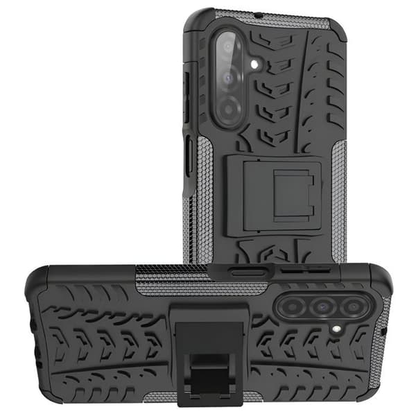 Coque - Samsung Galaxy A26 - Stødabsorberende - Sammenklappelig støtte - Videoholder Svart