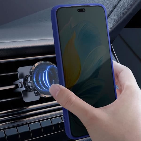 Smartphone cover - AVIZAR - Honor 200 Lite - Stødabsorberende - Holdering - Blå Blå