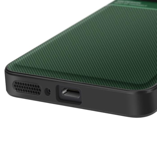 Coque til Xiaomi Redmi Note 14 5G Bi-materiel Antishock Grøn Grön