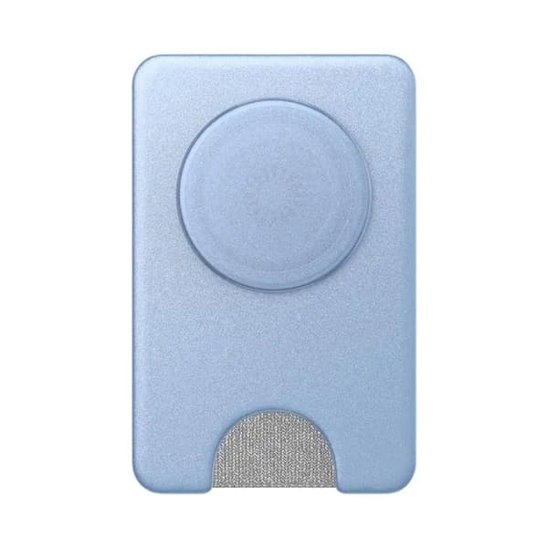 Support PopWallet MagSafe för Smartphone med Inbyggd Kortficka PopSockets Blå Blå