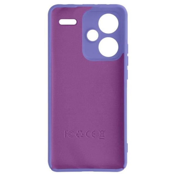 Fodral för Xiaomi Redmi Note 13 Pro Plus 5G Soft-touch Anti-Fingerprint Purple Lila