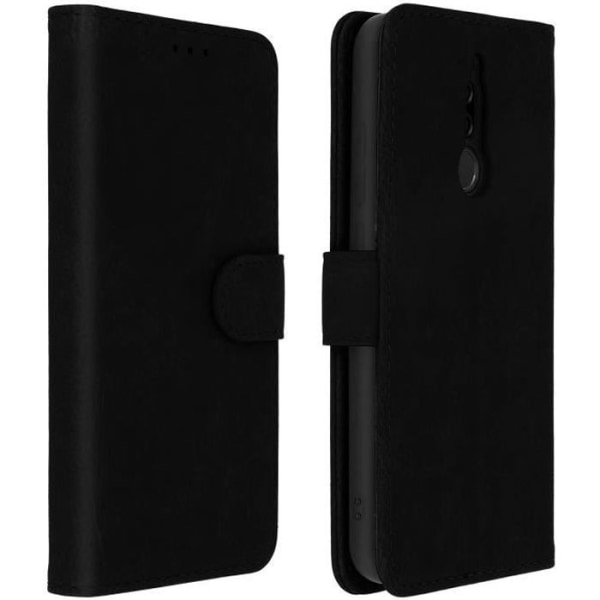 Kotelo - AVIZAR - Xiaomi Redmi 8 ja 8A - Täyskotelo - Korttipidike - Tuki-toiminto musta Svart