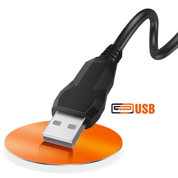 USB Hörlurar med Mikrofon för Dator LinQ Svart Svart