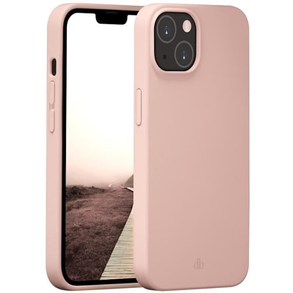 Bagcover - dbramante1928 - Monaco - Rosa - 75% genanvendte materialer - iPhone 14 Rosa